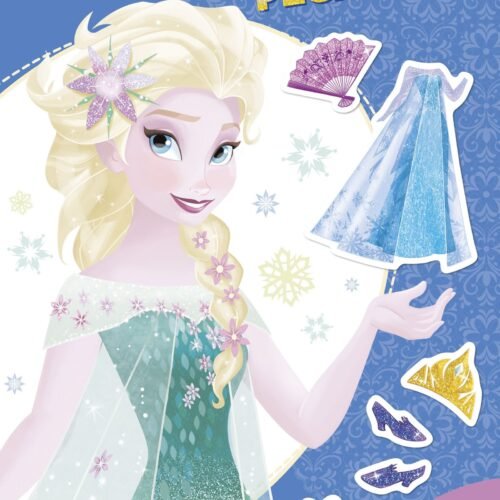 FROZEN. VISTEME CON PEGATINAS 2