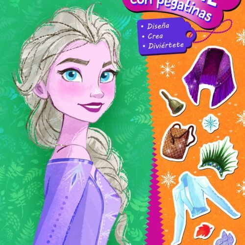 FROZEN 2. VISTEME CON PEGATINAS