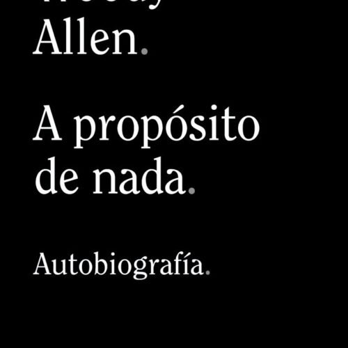 A PROPÓSITO DE NADA