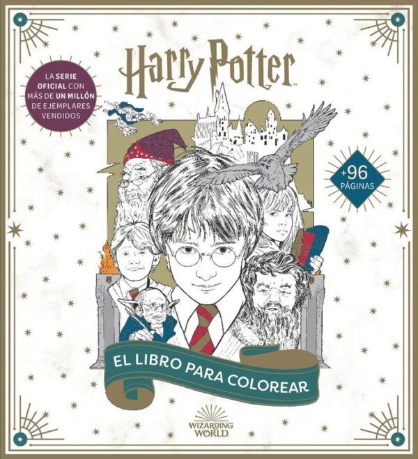 HARRY POTTER - EL LIBRO OFICIAL PARA COLOREAR 3ªED