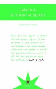 NI PUEDO NI QUIERO