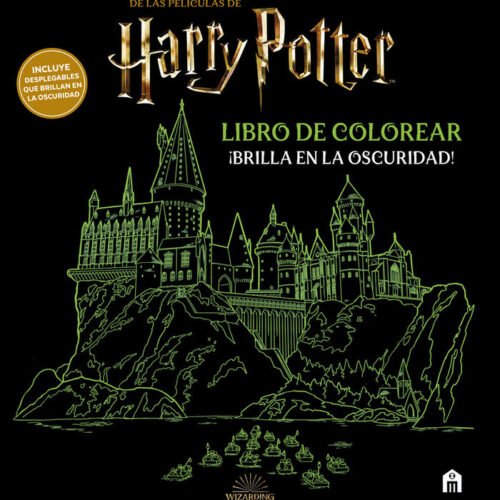 HARRY POTTER- LIBRO DE COLOREAR /BRILLA EN LA OSCU