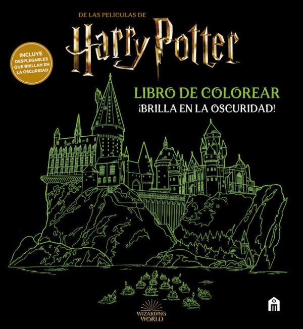 979125957172.jpg HARRY POTTER- LIBRO DE COLOREAR /BRILLA EN LA OSCU