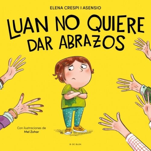 Luan no quiere dar abrazos