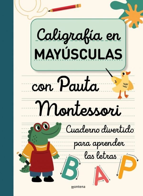 978841965093.jpg CALIGRAFÍA EN MAYÚSCULAS CON PAUTA MONTESSORI