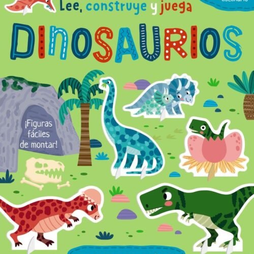 LEE, CONSTRUYE Y JUEGA. DINOSAURIOS