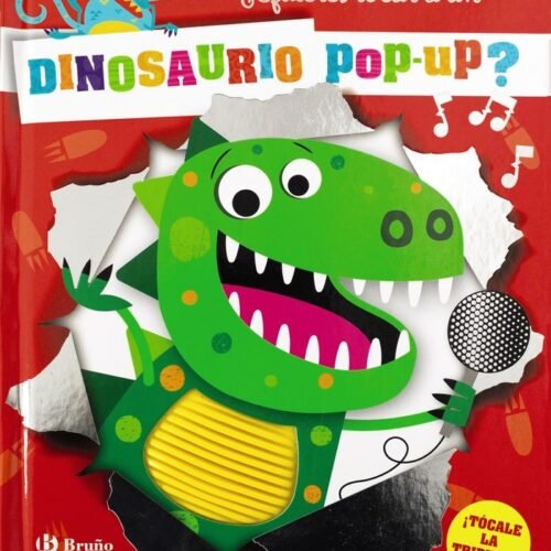 ¿QUIERES TOCAR A UN DINOSAURIO POP-UP?