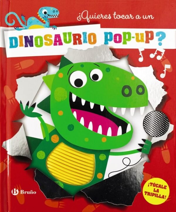 ¿QUIERES TOCAR A UN DINOSAURIO POP-UP?