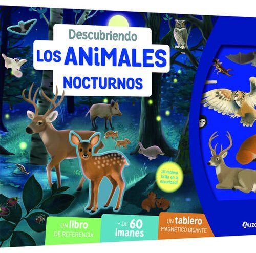 DESCUBRIENDO LOS ANIMALES NOCTURNOS. TABLERO MAGNÈTICO