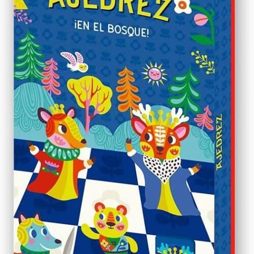 AJEDREZ EN EL BOSQUE. JUEGO DE MADERA