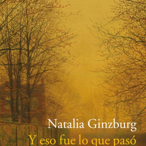 Y ESO FUE LO QUE PASÓ