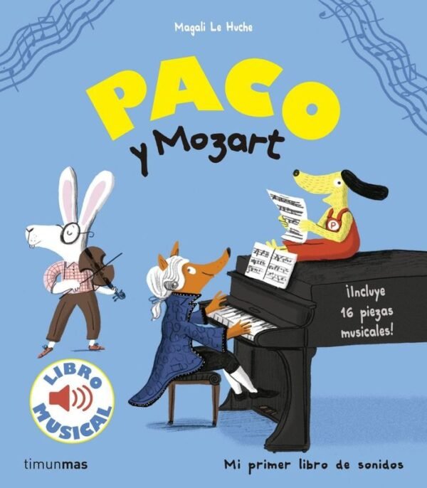 PACO Y MOZART - LIBRO MUSICAL