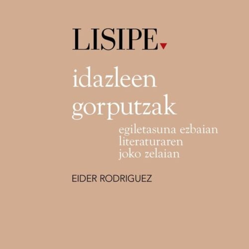 978841705125 IDAZLEEN GORPUTZAK