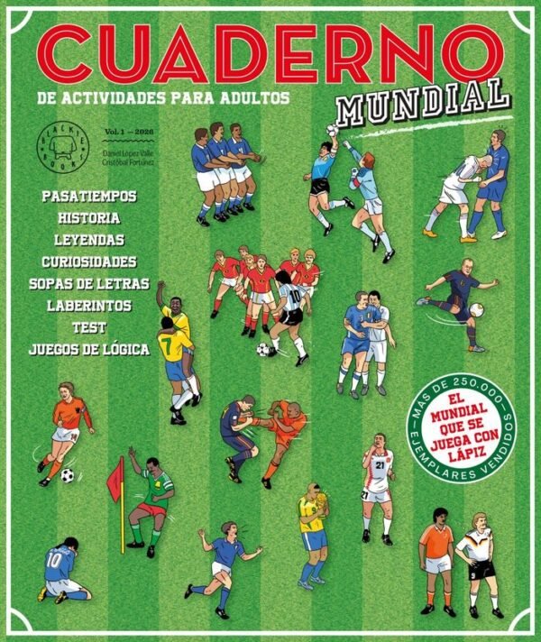 CUADERNO BLACKIE - MUNDIAL DE FÚTBOL