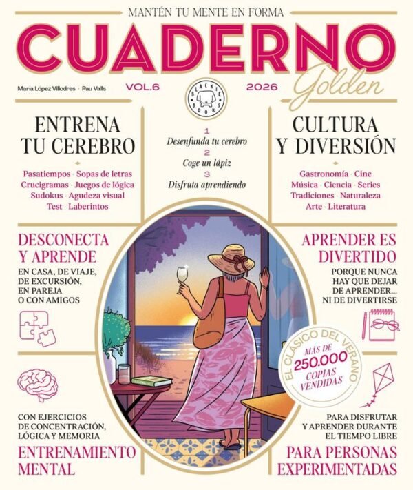 979138774837 CUADERNO GOLDEN VOL.6