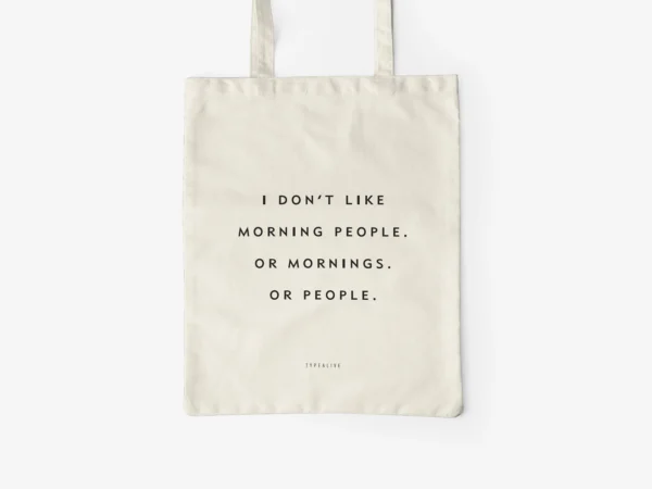 TOTEMORNING Tote Bag