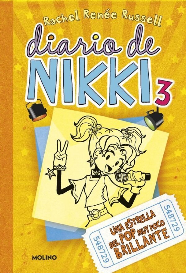 DIARIO DE NIKKI 3 - UNA ESTRELLA DEL POP MUY POCO BRILLANTE