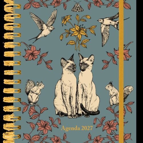 "AGENDA ANUAL SEMANAL 2027 LAURA AGUSTÍ ""GATOS"""