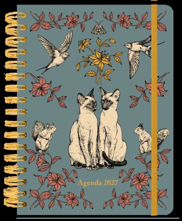 "AGENDA ANUAL SEMANAL 2027 LAURA AGUSTÍ ""GATOS"""