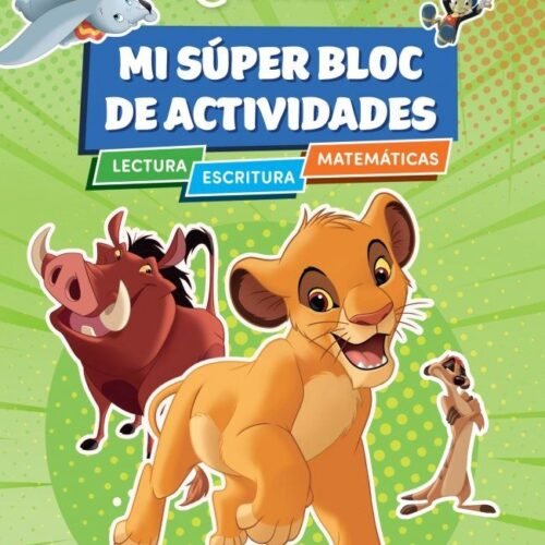 978841948774 DISNEY ANIMALES. SUPER BLOC ACTIVIDADES