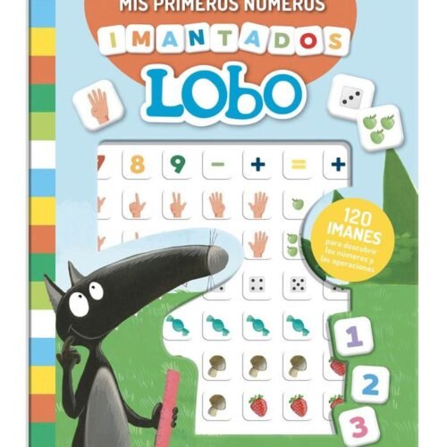 MIS PRIMEROS NUMEROS IMANTADOS DE LOBO